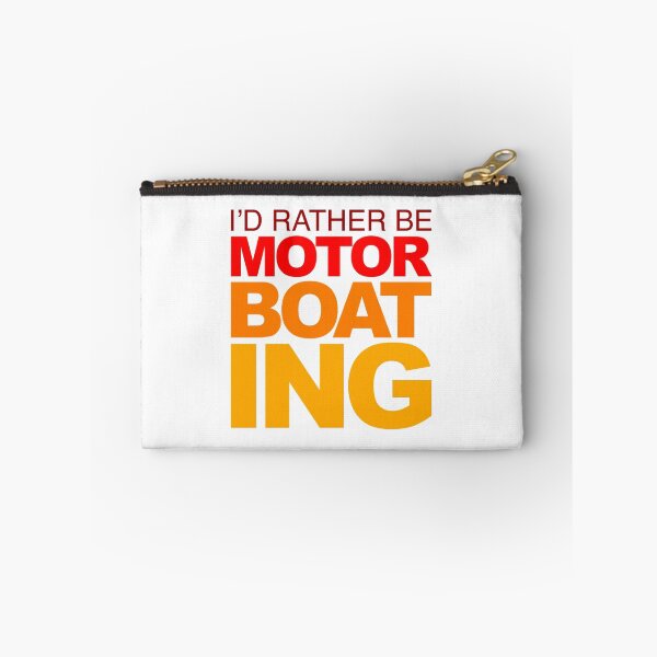 Item preview, I'd rather be Motor Boating Orange Fade designed and sold by LudlumDesign.