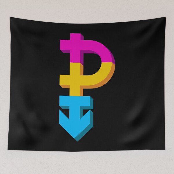 Item preview, Pansexuality symbol, gender gay lesbian designed and sold by tonstan.