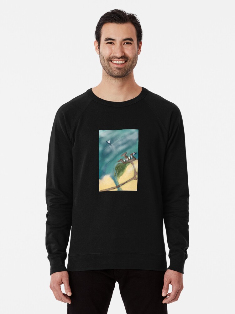 Ocean Drive Lightweight Sweatshirt By Black0abyss Redbubble