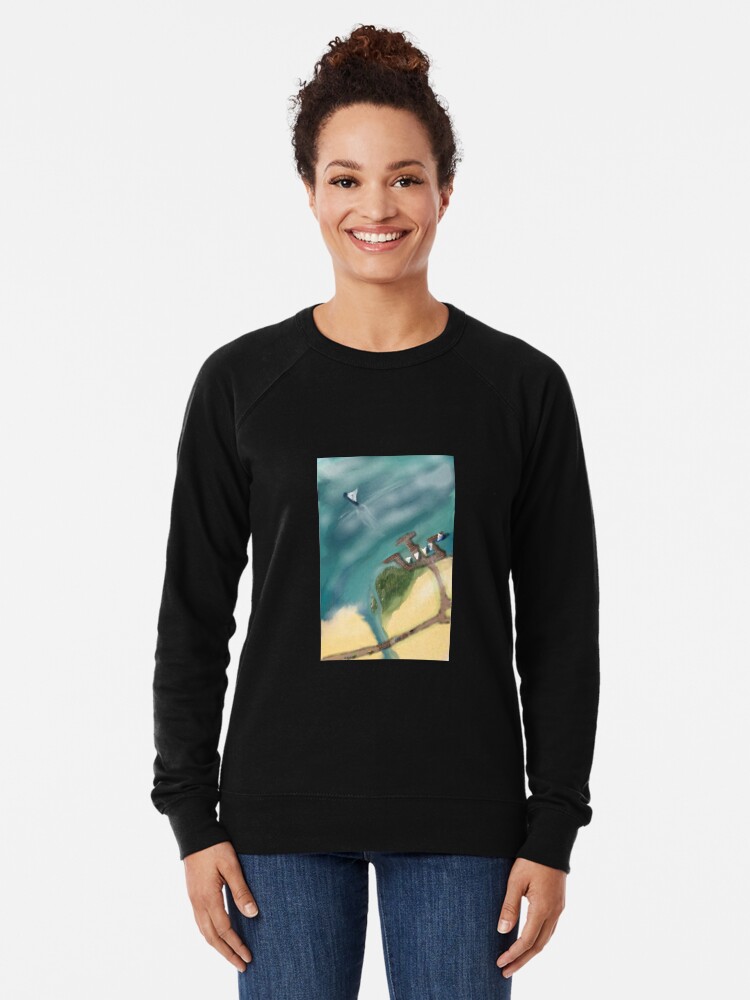 Ocean Drive Lightweight Sweatshirt By Black0abyss Redbubble