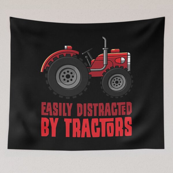 Item preview, Distracted by tractors, farm agriculture designed and sold by tonstan.