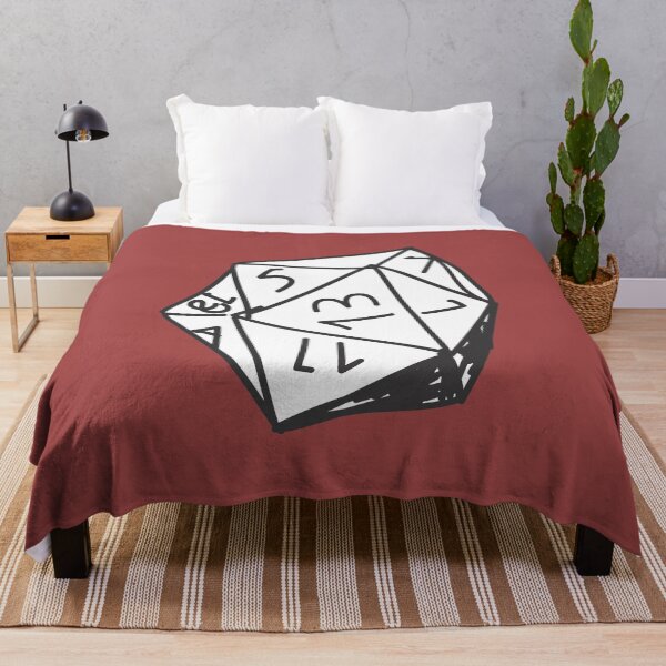 Item preview, D20 Dice DnD Dungeon RPG Gamer Nerd hand drawn red wine background HD HIGH QUALITY ONLINE STORE designed and sold by bard-art.