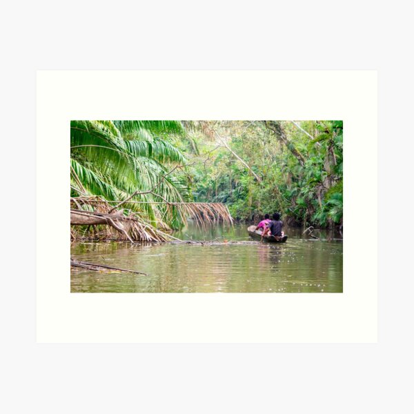 Aperçu de l'œuvre Surfant sur le Rio San Juan créée et vendue par raymona pooler.