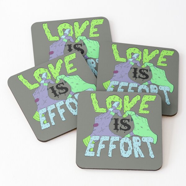 Item preview, Love is Effort designed and sold by coolmonkeyd.