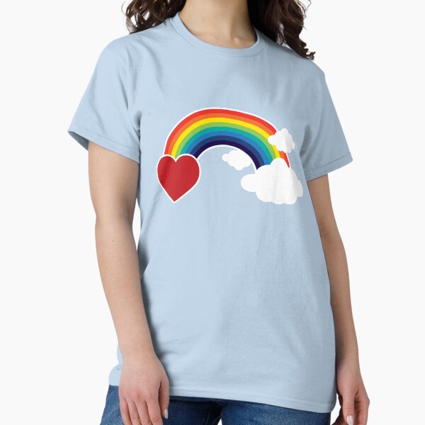 Aperçu de l'œuvre Rainbows, Hearts Clouds! créée et vendue par O Grimley.