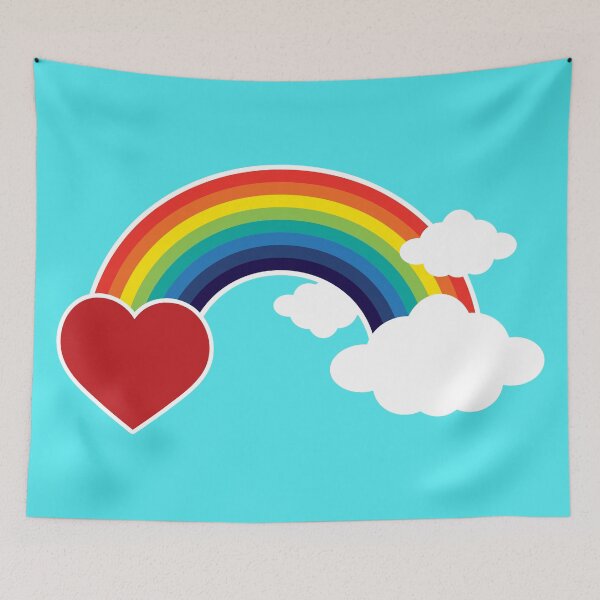 Item preview, Rainbows, Hearts Clouds! designed and sold by O Grimley.