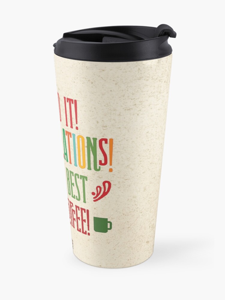 Alternate view of Buddy the Elf! World's Best Cup of Coffee Travel Mug