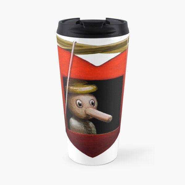 Still Life with Pokerface Travel Mug