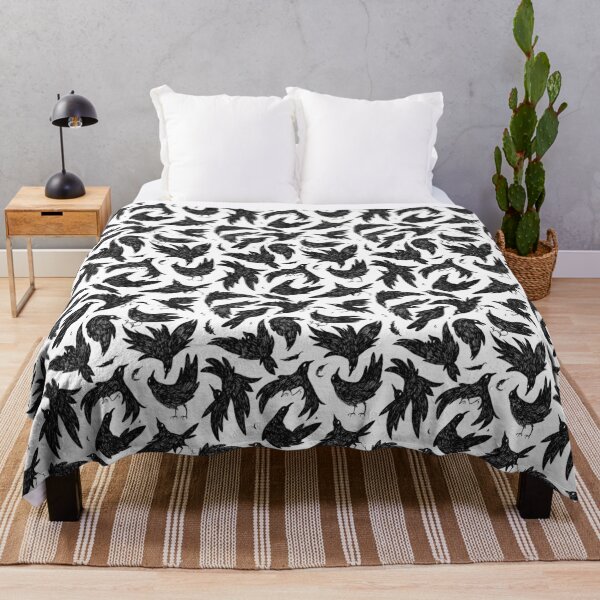 Item preview, Crow Illustration pattern designed and sold by exeivier.