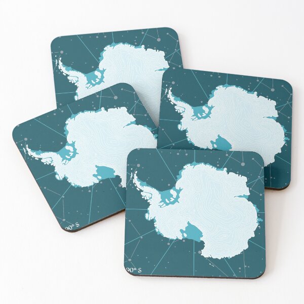 Item preview, Antarctica Mapping designed and sold by ay-o-kay.