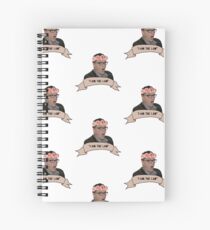 "I am the law" David Rosen Spiral Notebook