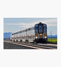 eastbound AMTRAK: same game Photographic Print