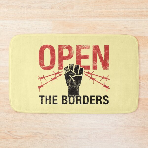 Item preview, Opens the borders - Refugees Welcome! designed and sold by RAWWR.