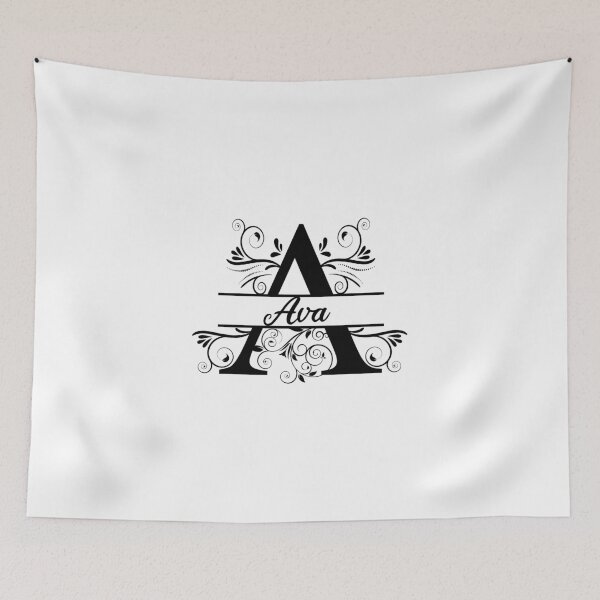 Item preview, Personalized Monogram A Name - Ava - Letter A designed and sold by MysticMagpie.