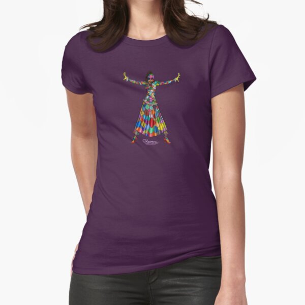 Scraps the Patchwork Girl of Oz by Kevenn T. Smith Fitted T-Shirt