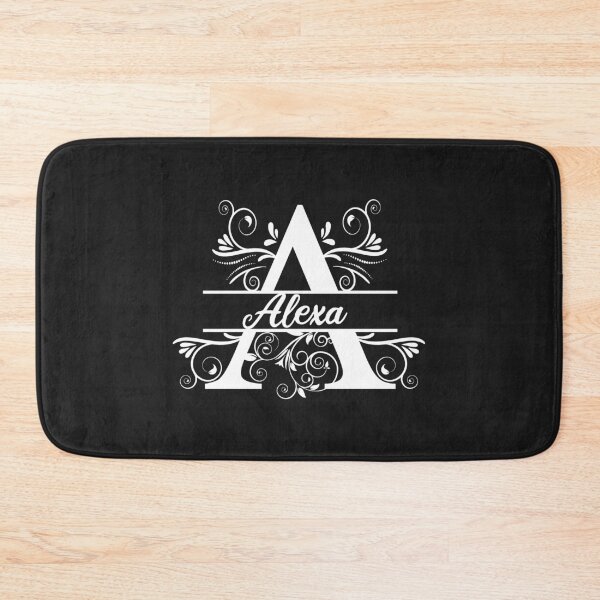Item preview, Personalized Name Monogram - A  - Alexa - Letter A White designed and sold by MysticMagpie.