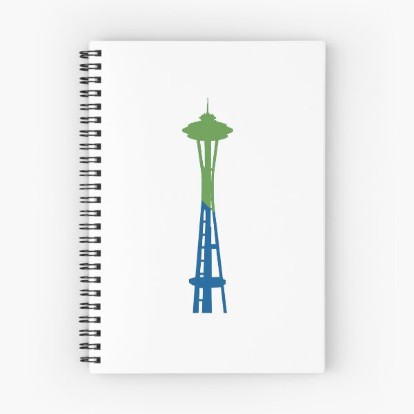 Item preview, Space Needle Green/Blue Slash designed and sold by samvschantz.