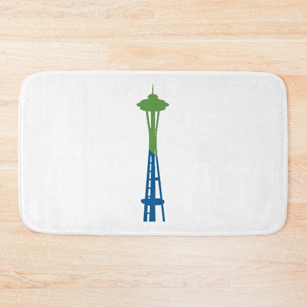 Item preview, Space Needle Green/Blue Slash designed and sold by samvschantz.