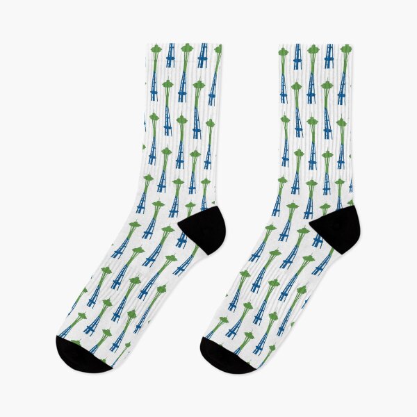 Item preview, Space Needle Green/Blue Slash designed and sold by samvschantz.