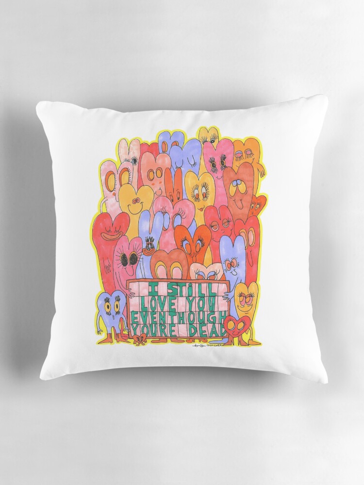 Thumbnail 3 of 4, Pillow, i still love you designed and sold by ambermccall.