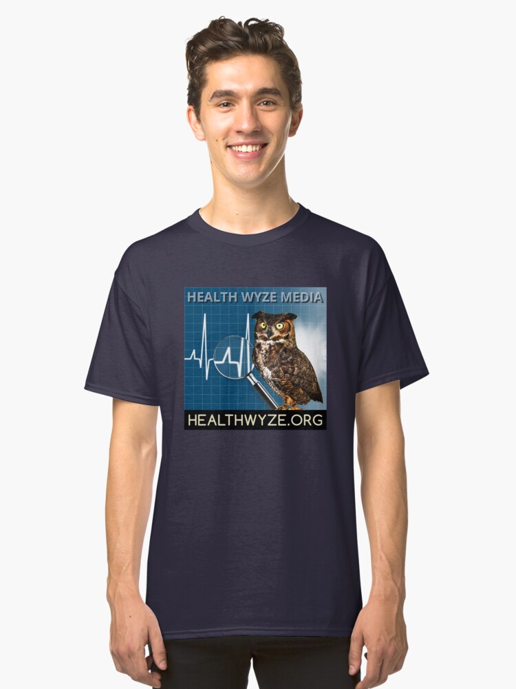 Alternate view of Health Wyze Media Classic T-Shirt