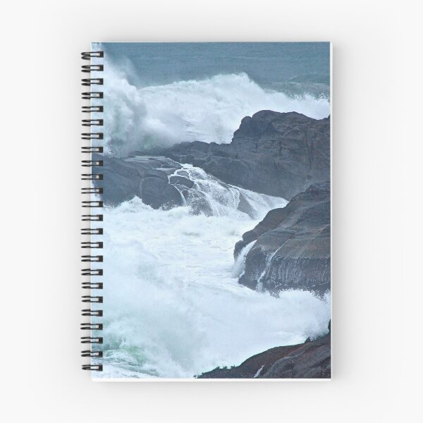 Item preview, Waves Crashing on the Oregon Coast  designed and sold by TonyMayoArt.