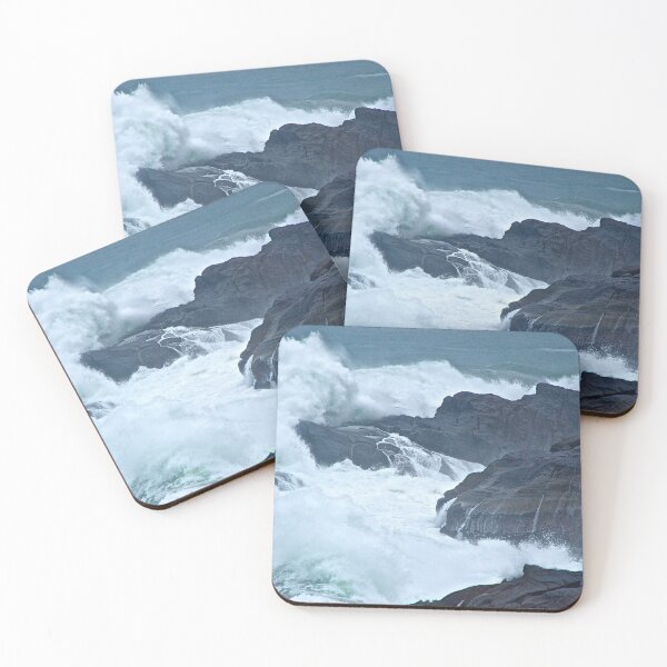 Item preview, Waves Crashing on the Oregon Coast  designed and sold by TonyMayoArt.