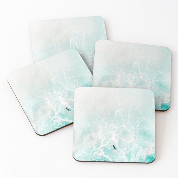 Item preview, Surfers on Wave in Open Ocean Fine Art  designed and sold by judahgrubb.