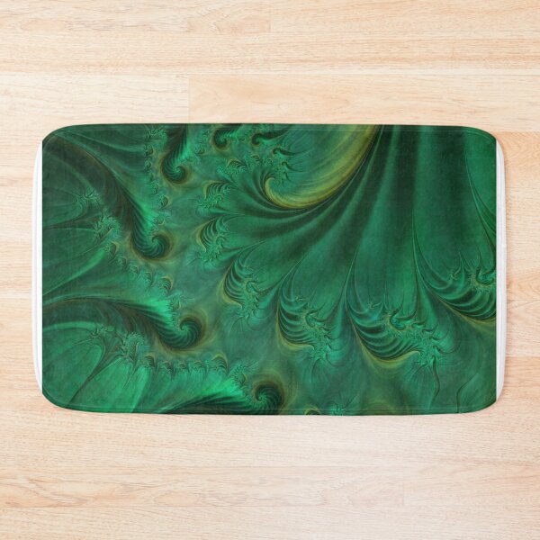 Item preview, Flowing Green Drapery designed and sold by lacitrouille.