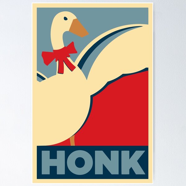 Honk Honk Honk Goose A5 Print funny meme goose print -  Portugal