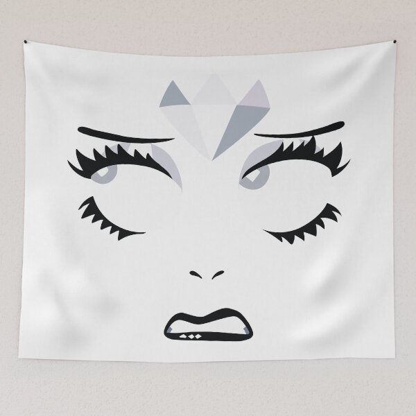 Item preview, White Diamond expression designed and sold by SmirkingDesigns.