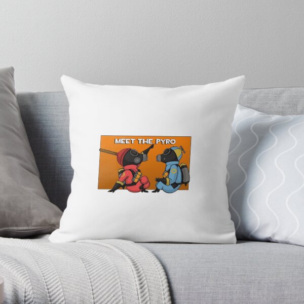 Pyromania! Throw Pillow