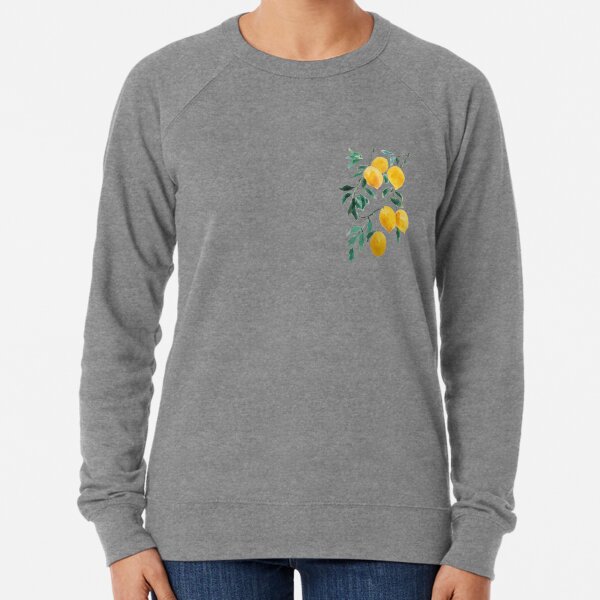Lemon sweatshirt ladies deals