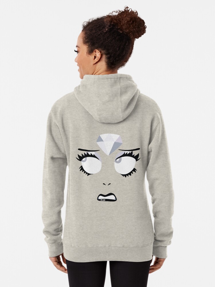 white diamond hoodie