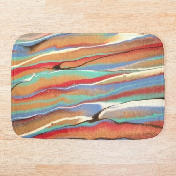 Shimmering Ripples Bath Mat