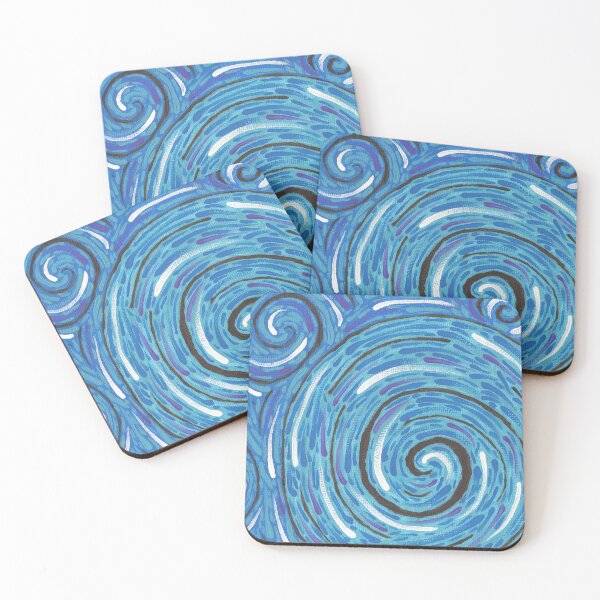 Item preview, Midnight Whorls designed and sold by truekaia.