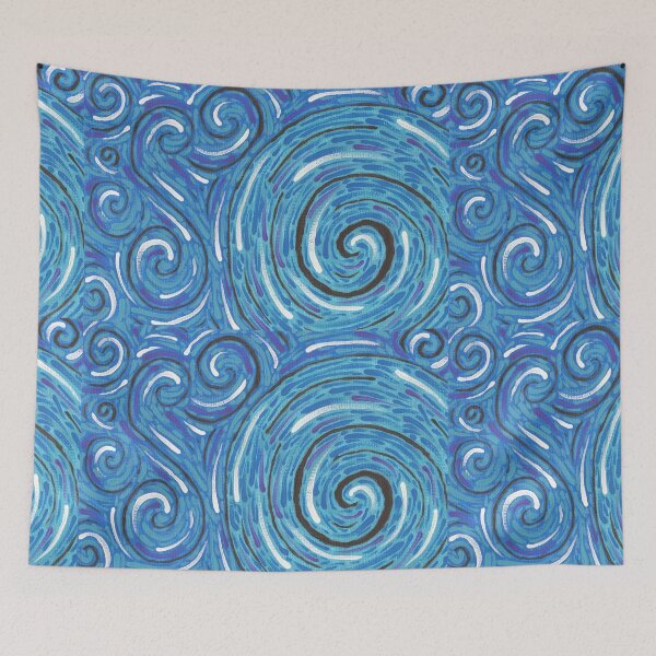Item preview, Midnight Whorls designed and sold by truekaia.