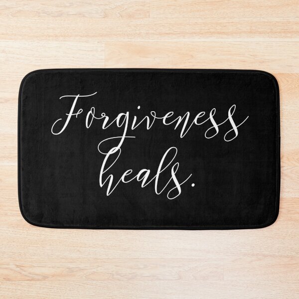 Item preview, Forgiveness, heals, positive quote, forgiveness quote, motivational quote  designed and sold by Lupappdesigns.
