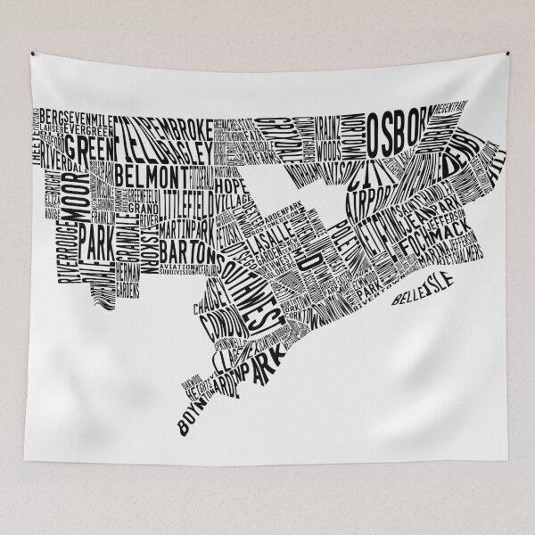 Item preview, Detroit Neighborhoods designed and sold by samvschantz.