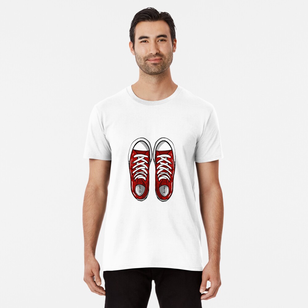 Chuck taylor t shirt red online