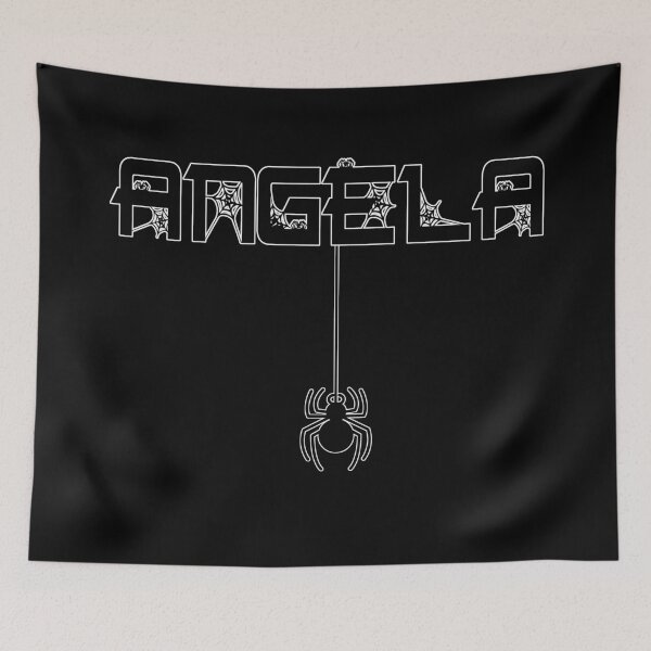 Item preview, Angela funny web spider girl woman designed and sold by Thestarrysky.
