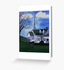 Slant of Light Greeting Card