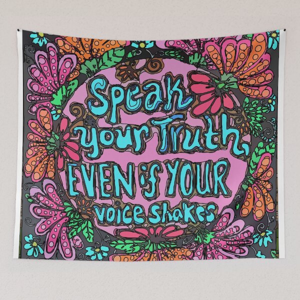 Item preview, Speak Your Truth designed and sold by Christina  Hladnik.
