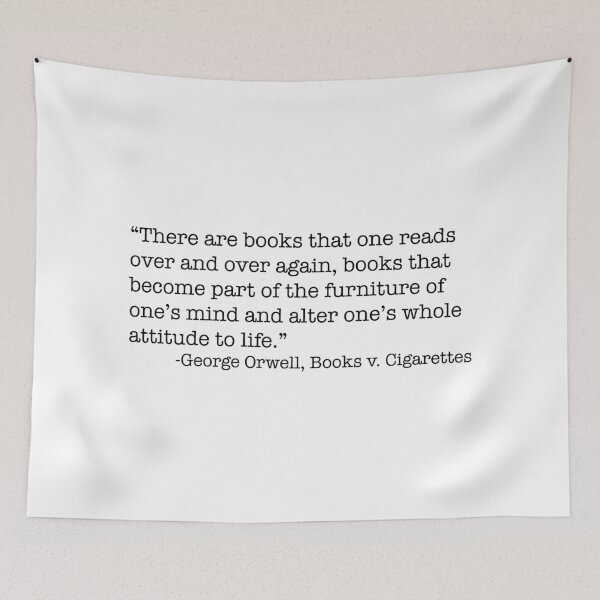 Item preview, George Orwell on Books designed and sold by BeccaC27.