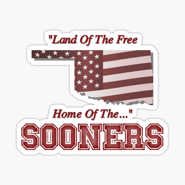 Item preview, Land of the Free Home of the Sooners designed and sold by 31designs.