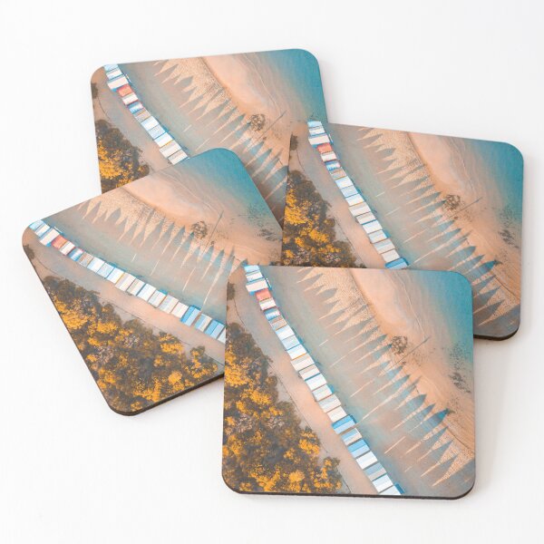 Item preview, Aerial View of Iconic Brighton Bathing Boxes designed and sold by judahgrubb.