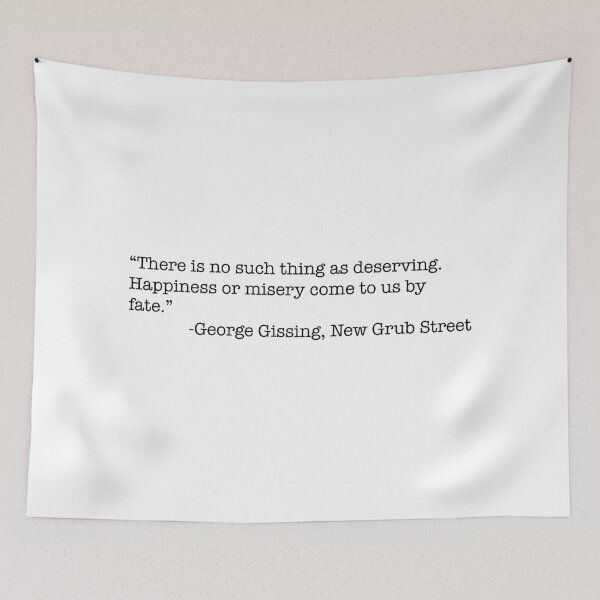 Item preview, George Gissing On Fate designed and sold by BeccaC27.