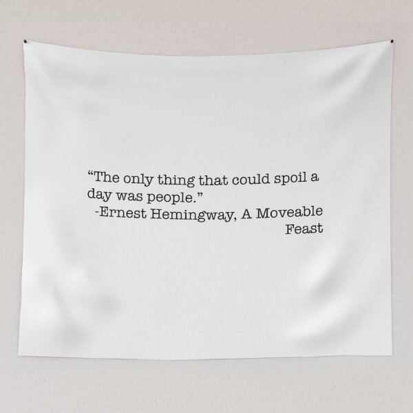 Item preview, Ernest Hemingway on People designed and sold by BeccaC27.