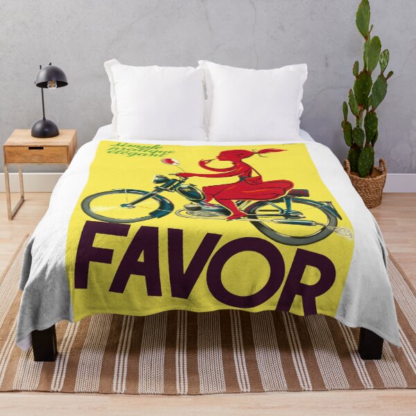 Item preview, France 1937 Favor Motorcycles Advertising Poster designed and sold by retrographics.