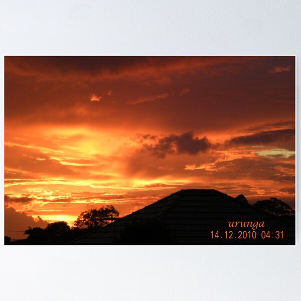Item preview, Urunga sunrise designed and sold by grarbaleg.